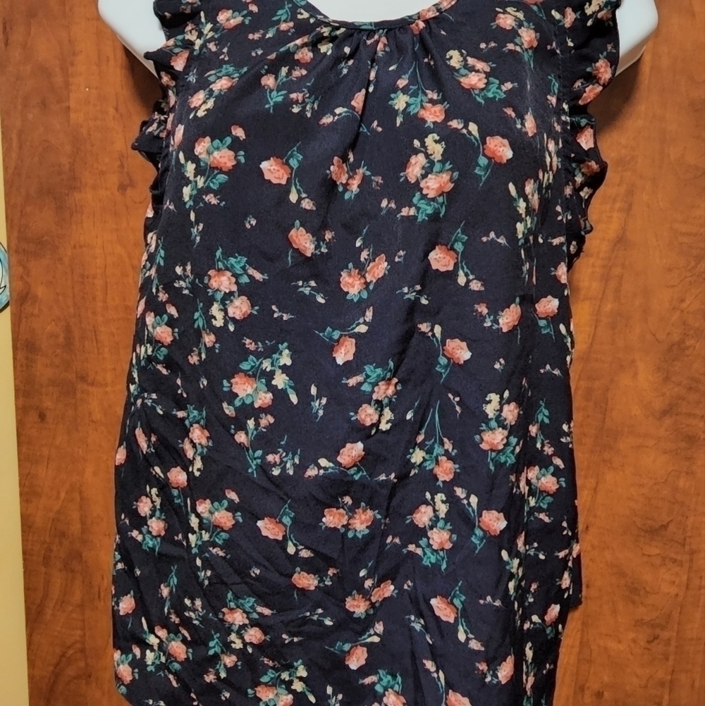 𝅺women's CHIANALE FLORAL(FLOWER)BLOUSE SMALL - Picture 4 of 4